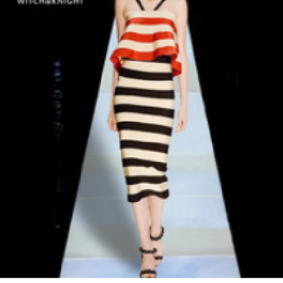 Classic Miss Newport Stripes Dress 4 NWT - Picture 1 of 6